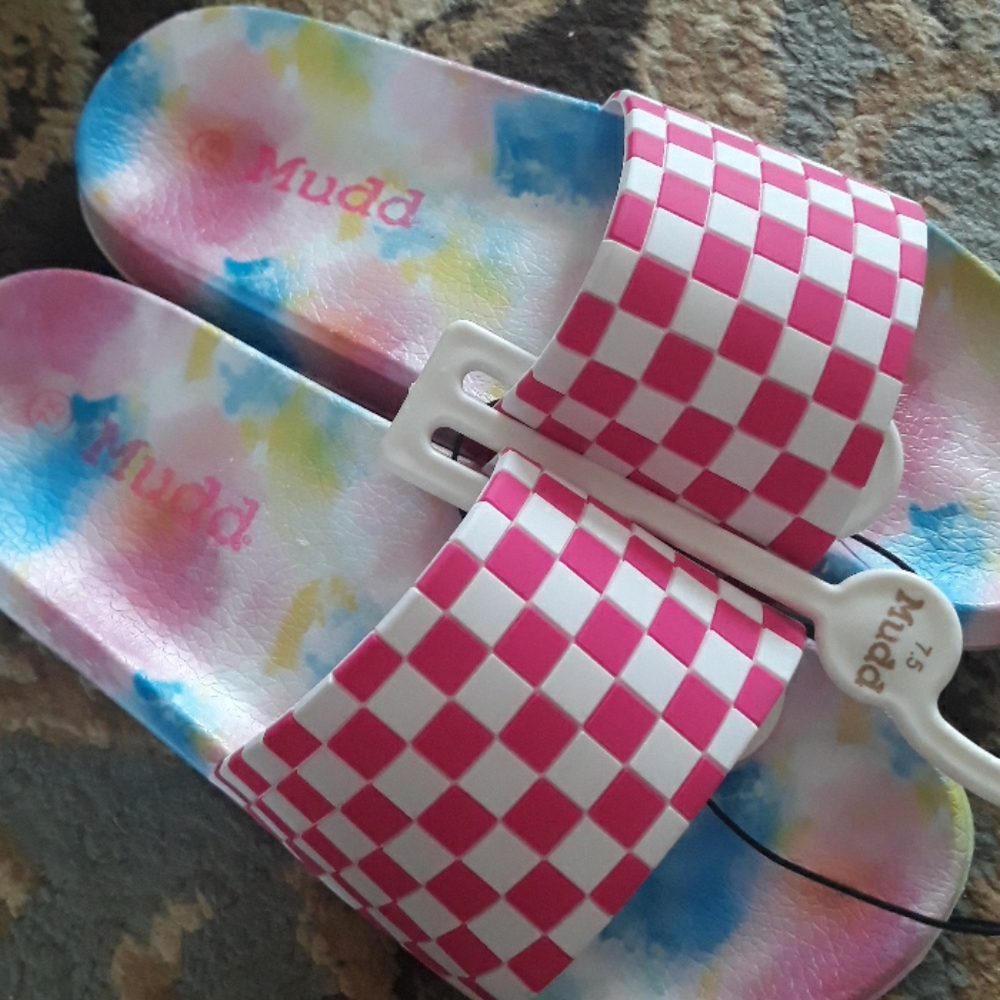 4x*Host Pick*Mudd adorable slide sandals - Picture 7 of 16